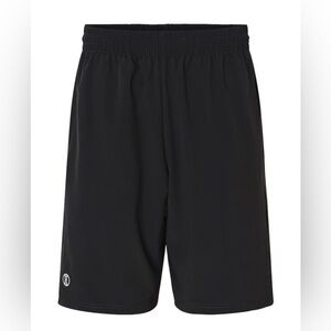 Holloway Mens Moisture Wicking Weld Shorts w/ Pockets - Black size Small